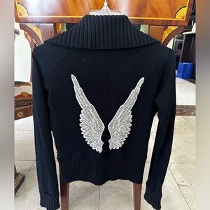 Twisted Heart Angel Wing Bomber Jacket